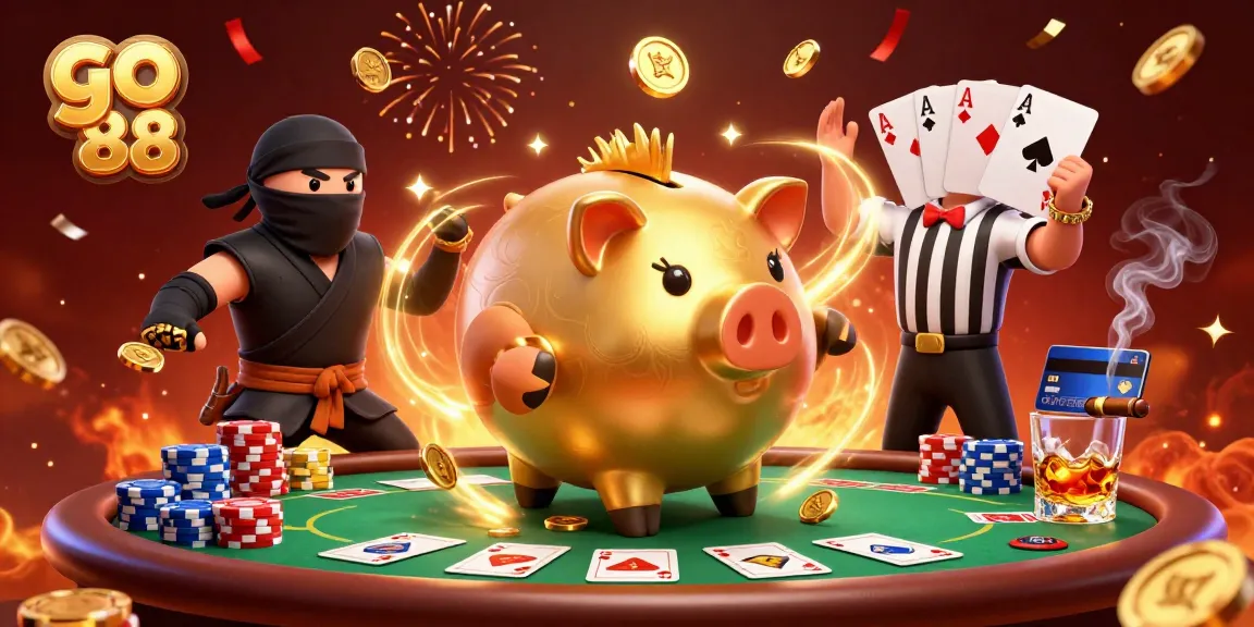 Go 88 showcases an epic clash of characters at a poker table full of riches and excitement.