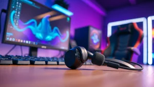 Experience immersive sound while gaming with PRO60 Gaming Earbuds for ultimate audio quality.