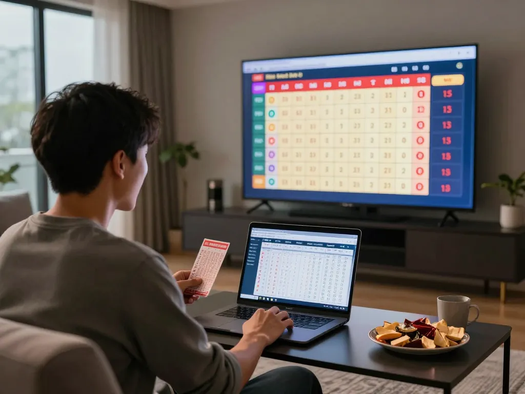 Pemain menyaksikan hasil Data HK secara langsung di ruang tamu yang nyaman, menangkap kegembiraan Togel Hongkong.