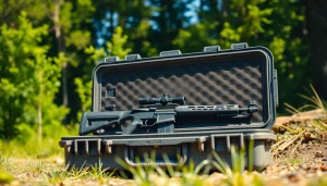 View the rugged Pelican gun case for sale, showcasing efficient protection for firearms.