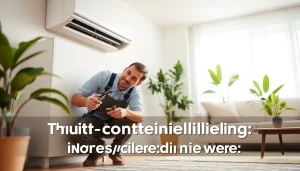 Efficient air conditioning repair Tampa services with skilled technician at work.
