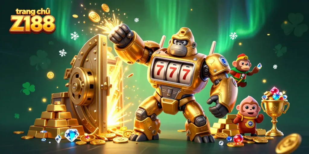 Engage with exciting gameplay at trang chủ Z188, featuring thrilling jackpots and vibrant casino elements.