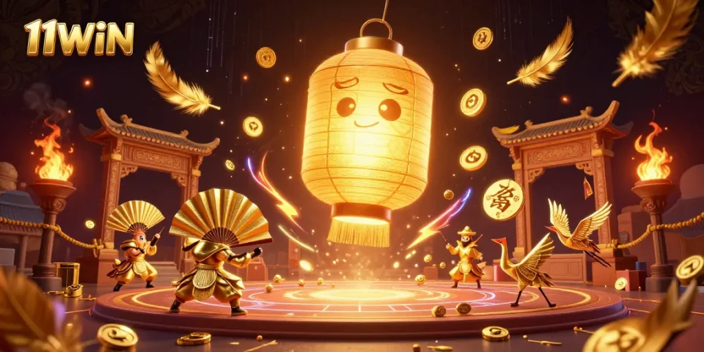 Engage with thrilling games at 11WIN's vibrant night market casino experience.