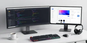 Tha casino software development workspace showcasing advanced coding tools and technology integration.